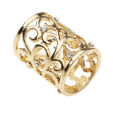 Maxbell Scarf Ring Modern Simple Cylinder Scarf Buckle Gift Valentine's Mother's Day Gold