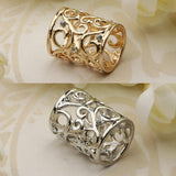 Maxbell Scarf Ring Modern Simple Cylinder Scarf Buckle Gift Valentine's Mother's Day Gold
