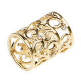 Maxbell Scarf Ring Modern Simple Cylinder Scarf Buckle Gift Valentine's Mother's Day Gold