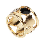 Maxbell Scarf Buckle Ring Golden