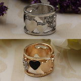 Maxbell Scarf Buckle Ring Golden