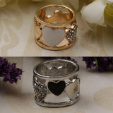 Maxbell Scarf Buckle Ring Golden