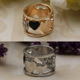 Maxbell Scarf Buckle Ring Golden