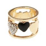 Maxbell Scarf Buckle Ring Golden