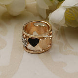 Maxbell Scarf Buckle Ring Golden