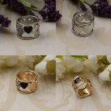 Maxbell Scarf Buckle Ring Golden