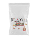 Maxbell Merry Christmas Santa Elk Wall Window Sticker DIY Decal Self Clings Decor