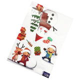 Maxbell Christmas Snowman Wall Mirror Window Sticker DIY Decal Self Clings Decor