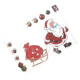 Maxbell Christmas Santa Claus Glass Door Mirror Window Clings Sticker Decals Decor