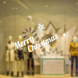 Maxbell Christmas Santa Claus Glass Door Mirror Window Clings Sticker Decals Decor