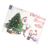 Maxbell Christmas Santa Claus Snowman Window Clings Sticker Decals Decorations
