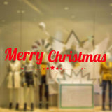 Maxbell Christmas Santa Claus Snowman Window Clings Sticker Decals Decorations