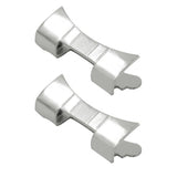 Maxbell 2 Piece Premium Stainless Steel Watch Strap Link Curved End Repair Part 22mm