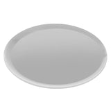 Maxbell Stainless Steel Round Tray Trinkets Jewelry Holder Organizer Plate Silver