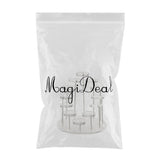 Maxbell Acrylic Jewelry Ring Stand Display Organizer Holder Turnable Tray Clear