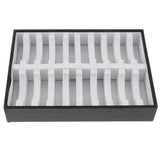 Maxbell Bangle Bracelet Trays with 20 Slot Inserts for Jewelry Display Holder White