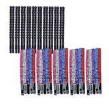 Maxbell 20 Pieces Rhinestone Decorative Pins Barrettes Updo Hair Clip Colorful