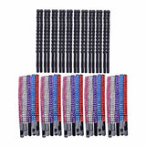 Maxbell 20 Pieces Rhinestone Decorative Pins Barrettes Updo Hair Clip Colorful