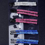 Maxbell 20 Pieces Rhinestone Decorative Pins Barrettes Updo Hair Clip Colorful