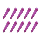 Maxbell 50Pcs Snap Hair Clips Cute Kids Girls Hairpin Duck-Bill Clips Gift Purple