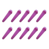 Maxbell 50Pcs Snap Hair Clips Cute Kids Girls Hairpin Duck-Bill Clips Gift Purple