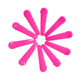 Maxbell 50Pcs Snap Hair Clips Cute Kids Girls Hairpin Duck-Bill Clips Gift Rose Red