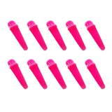 Maxbell 50Pcs Snap Hair Clips Cute Kids Girls Hairpin Duck-Bill Clips Gift Rose Red