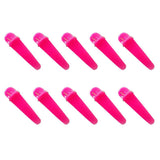 Maxbell 50Pcs Snap Hair Clips Cute Kids Girls Hairpin Duck-Bill Clips Gift Rose Red