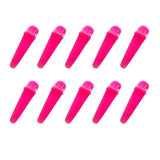 Maxbell 50Pcs Snap Hair Clips Cute Kids Girls Hairpin Duck-Bill Clips Gift Rose Red