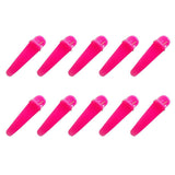 Maxbell 50Pcs Snap Hair Clips Cute Kids Girls Hairpin Duck-Bill Clips Gift Rose Red