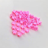 Maxbell 50pcs Mini Claw Styles Baby Kids Girls HairPin Hair Clip Jewelry Pink