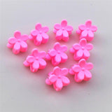 Maxbell 50pcs Mini Claw Styles Baby Kids Girls HairPin Hair Clip Jewelry Pink