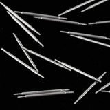 Maxbell 20Pcs Stainless Steel Spring Bars for Attaching Watch Band Buckle 1.3mm 20mm