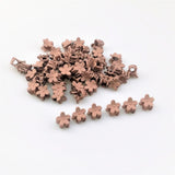 Maxbell 50pcs Mini Claw Styles Baby Kids Girls HairPin Hair Clip Jewelry Light Brown