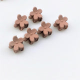 Maxbell 50pcs Mini Claw Styles Baby Kids Girls HairPin Hair Clip Jewelry Light Brown