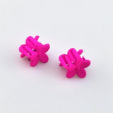 Maxbell 50pcs Mini Claw Styles Baby Kids Girls HairPin Hair Clip Jewelry Rose Red