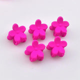 Maxbell 50pcs Mini Claw Styles Baby Kids Girls HairPin Hair Clip Jewelry Rose Red