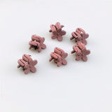 Maxbell 50pcs Mini Claw Styles Baby Kids Girls HairPin Hair Clip Jewelry Khaki