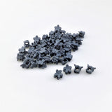 Maxbell 50pcs Floral Mini Hair Claw Clip Hair Pin for Baby Girl Grey