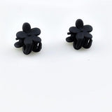 Maxbell 50pcs Floral Mini Hair Claw Clip Hair Pin for Baby Girl Black