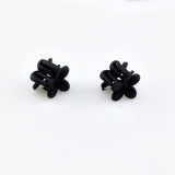 Maxbell 50pcs Floral Mini Hair Claw Clip Hair Pin for Baby Girl Black