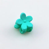 Maxbell 50pcs Floral Mini Hair Claw Clip Hair Pin for Baby Girl Mint Green