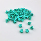Maxbell 50pcs Floral Mini Hair Claw Clip Hair Pin for Baby Girl Mint Green