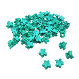 Maxbell 50pcs Floral Mini Hair Claw Clip Hair Pin for Baby Girl Mint Green