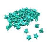 Maxbell 50pcs Floral Mini Hair Claw Clip Hair Pin for Baby Girl Mint Green
