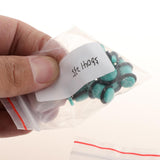 Maxbell 18 Pieces Saddle Ear Plug Stretcher Expander Tunnels with O-Rings Light Blue