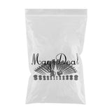 Maxbell 36 Pieces Ear Gauges Stretching Kit Plugs Taper 14G-00G Expanders Black