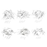 Maxbell 100 Pieces Set Silver Watch Winding Stem for Automatic Movements Tools 46941