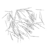 Maxbell 100 Pieces Set Silver Watch Winding Stem for Automatic Movements Tools 8200