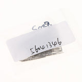 Maxbell 100 Pieces Set Silver Watch Winding Stem for Automatic Movements Tools 8205